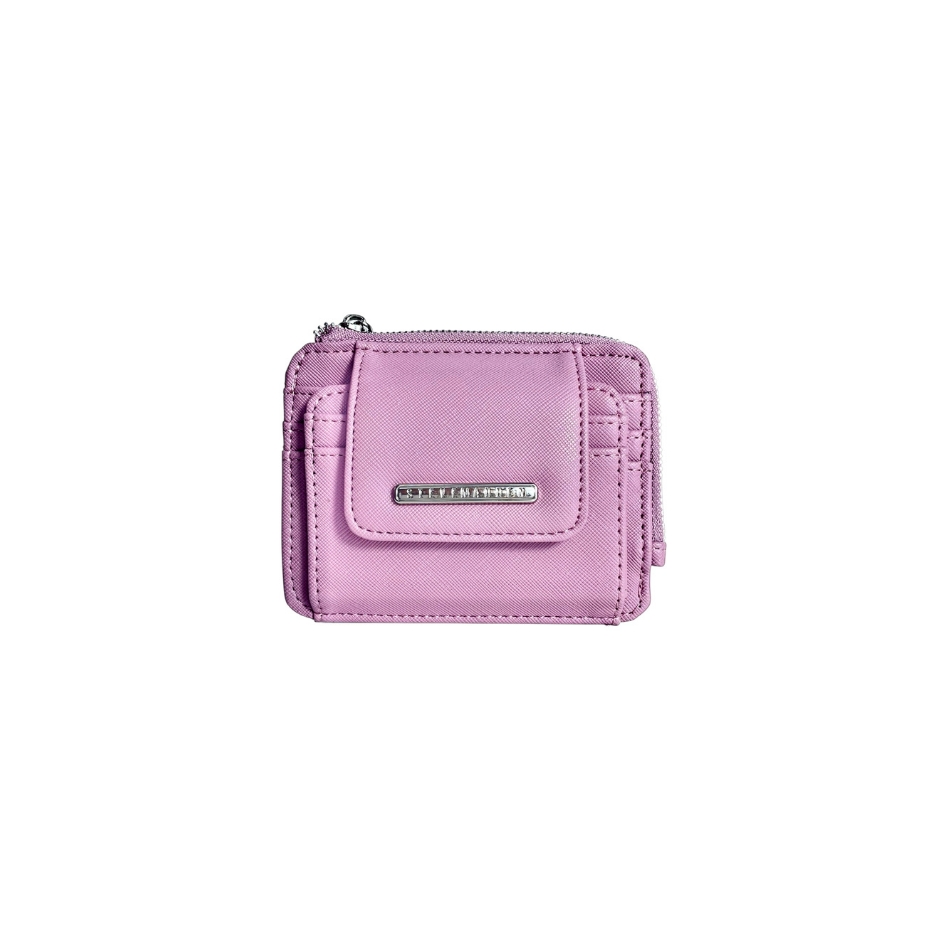 Cartera Steve Madden Rosa, placa plateada